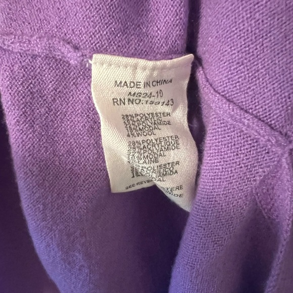 FRNCH Paris EILEEN LILAC SWEATER Medium - Picture 9 of 12